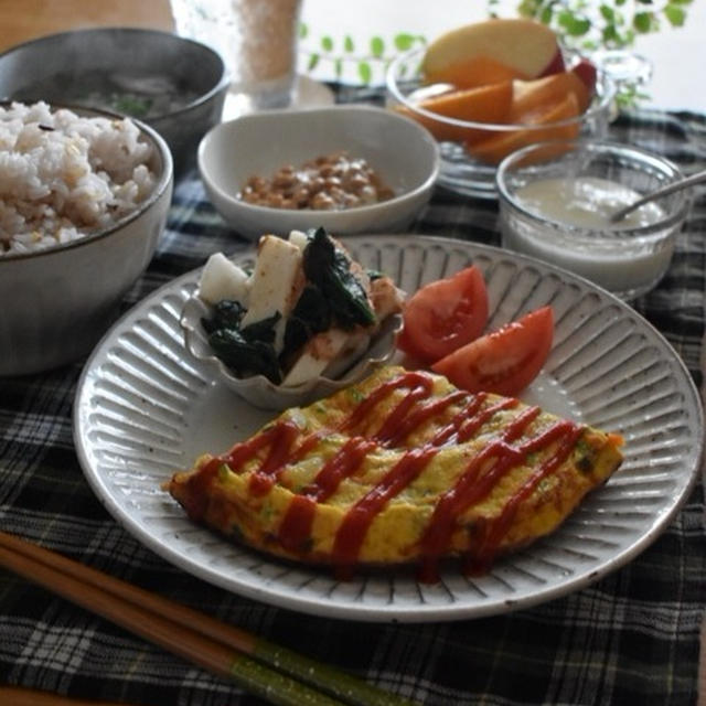 朝ごはんと晩ごはん