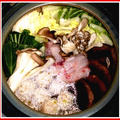 カジキ・鶏団子・牡蠣の寄せ鍋