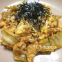 鶏のささみとキャベツのコチジャン炒め＊葛きりのペペロンチーノ