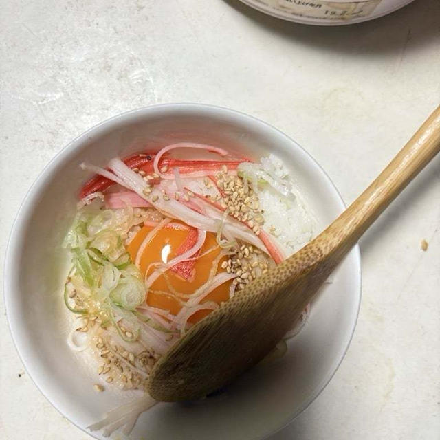 今日の朝活！カニカマと卵黄のご飯セット割のアメージングスパイダーマン3D視聴VisionProで