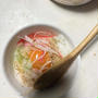 今日の朝活！カニカマと卵黄のご飯セット割のアメージングスパイダーマン3D視聴VisionProで