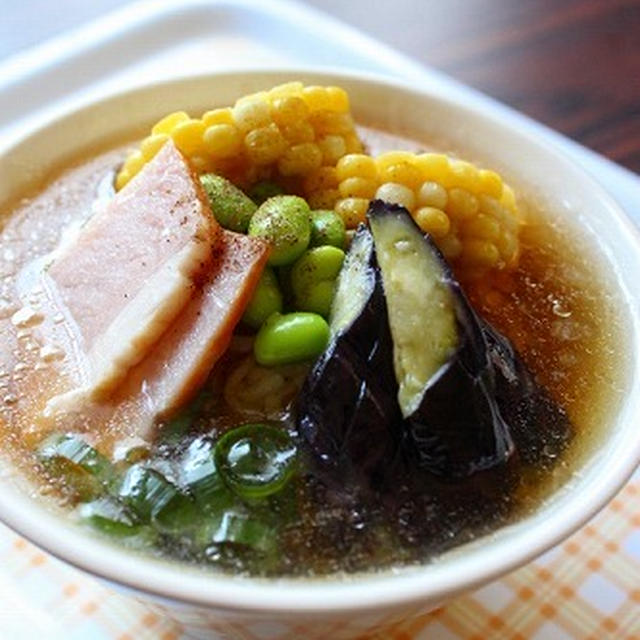 夏の冷やし女子ラーメン