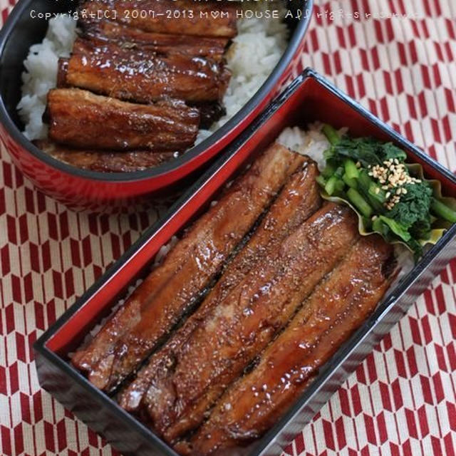 蒲焼き弁当　☆　夏のかんたん酢豚♪