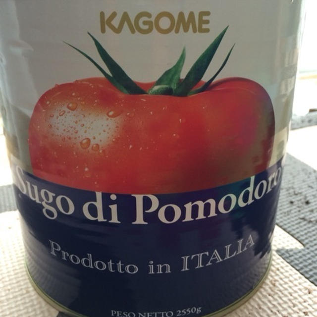超ドデカトマトソース缶詰 カゴメスーゴディポモドーロ