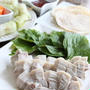 돼지보쌈(デジポッサム)☆豚肉の野菜包み