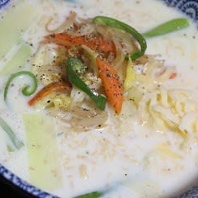 1月13日　　塩カルボナーララーメン