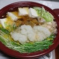 タジン鍋で鶏みぞれ柚子風味、と、節約料理