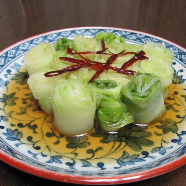 酸辣洋白菜　＆　醤爆鶏丁