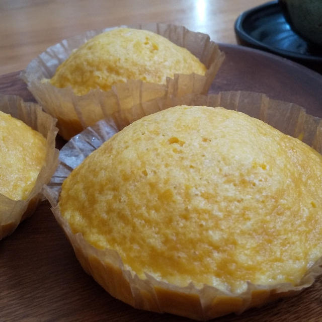 かぼちゃ蒸しパン