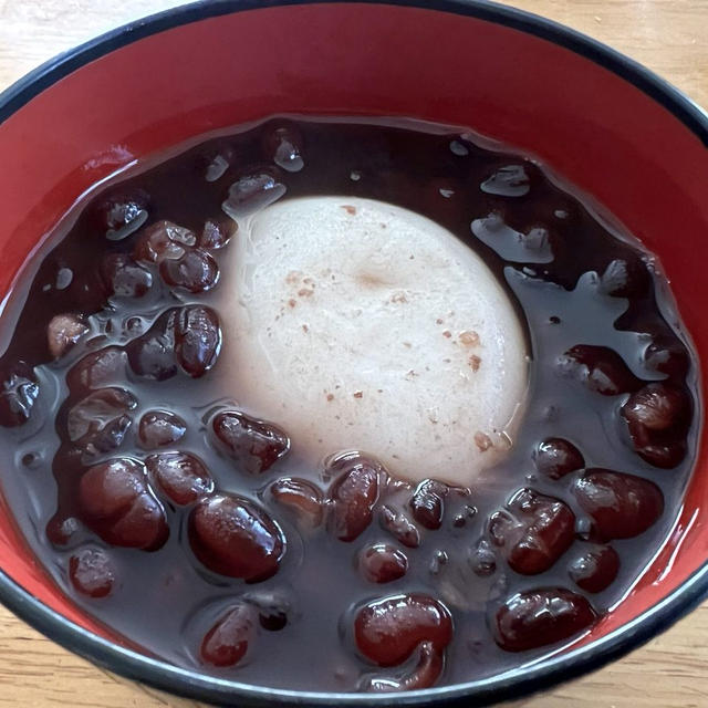 【レシピ】小豆から作る山陰のお雑煮。ぜんざい。