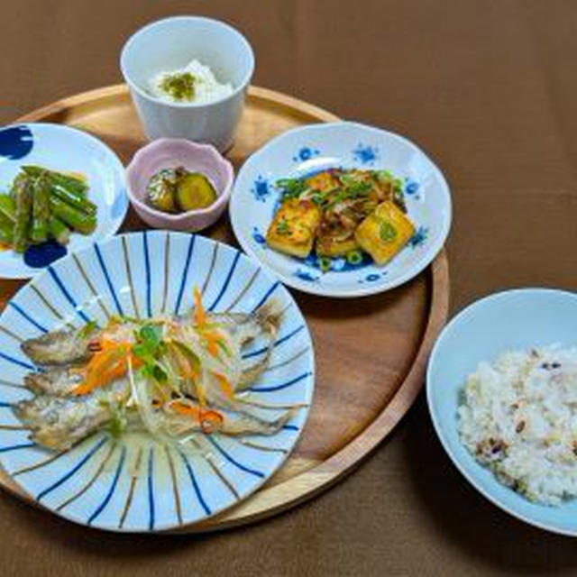 嬉しいプレゼント☆ししゃもの南蛮漬け♪☆♪☆♪