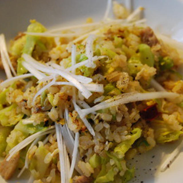 自家製チャーシューで炒飯