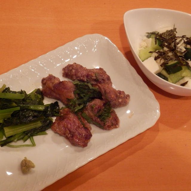 コストコの食材を使って、美味しい晩ごはん