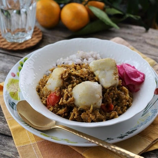里芋ごろごろドライキーマカレー