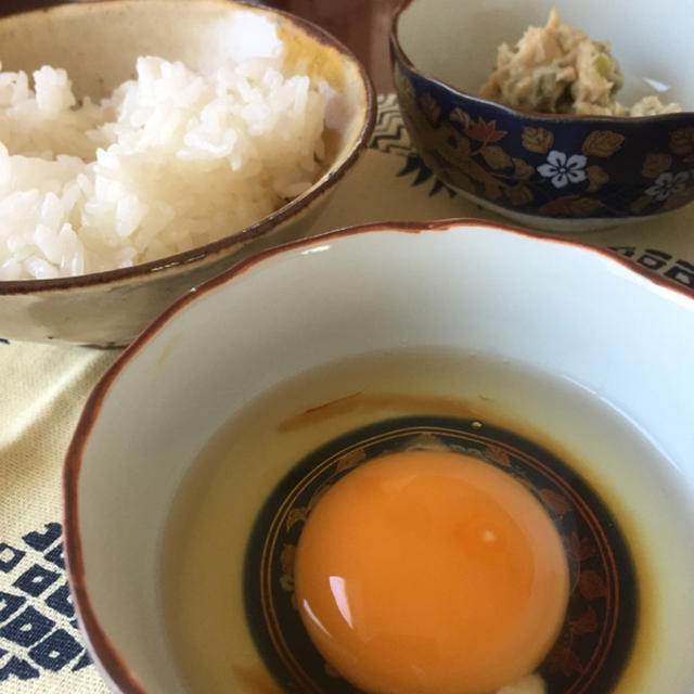 燻製だしで、TKG