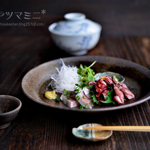 「蛍烏賊と噂の醤油」