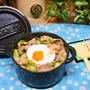 かき混ぜてガッツリ食べて！豚肉とキャベツの味噌味丼