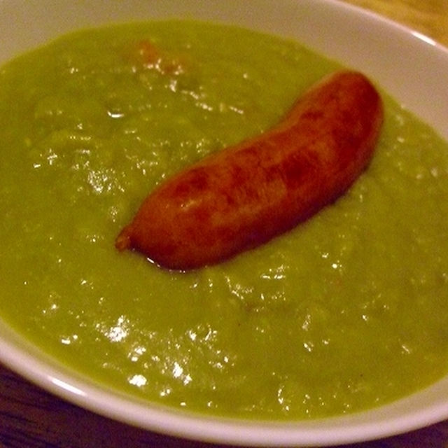 豆スープ！グリーンスプリットピーのスープ