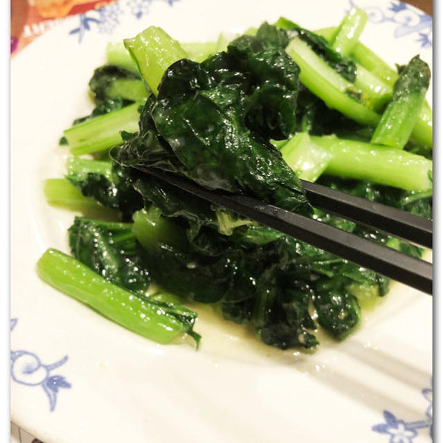 青菜のにんにく炒めが好き！ 〜バーミヤン〜