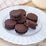 生チョコサンドココア米粉クッキー♪卵なしバターなしチョコなし！バレンタインレシピ