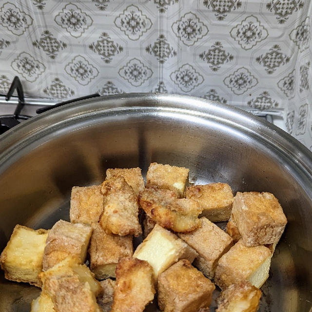 赤魚と厚揚げの味噌風味