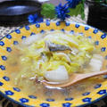 白菜と鱈のスープ☆大根のクリーミーグラタン！