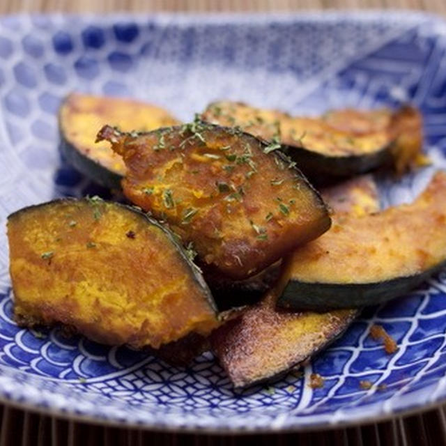 かぼちゃのソース焼き