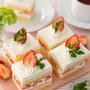 苺のスクエアショートケーキ♡レッスンレポ
