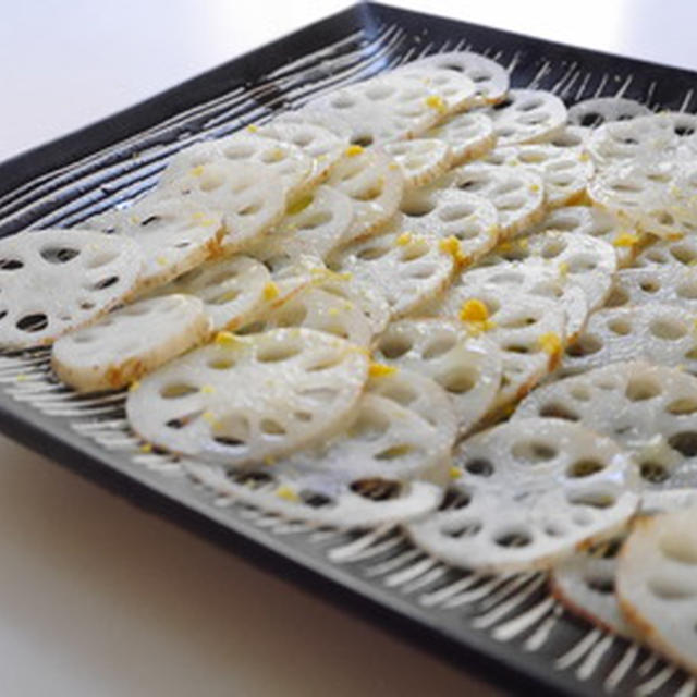 見た目キレイ！さっぱりレモン味♪～レンコンレモン