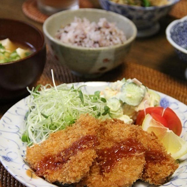 衣サクサク♪ヒレカツで晩ごはん。アメトピ掲載！