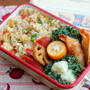 一番楽ちんな弁当【炒飯＆揚げ餃子】