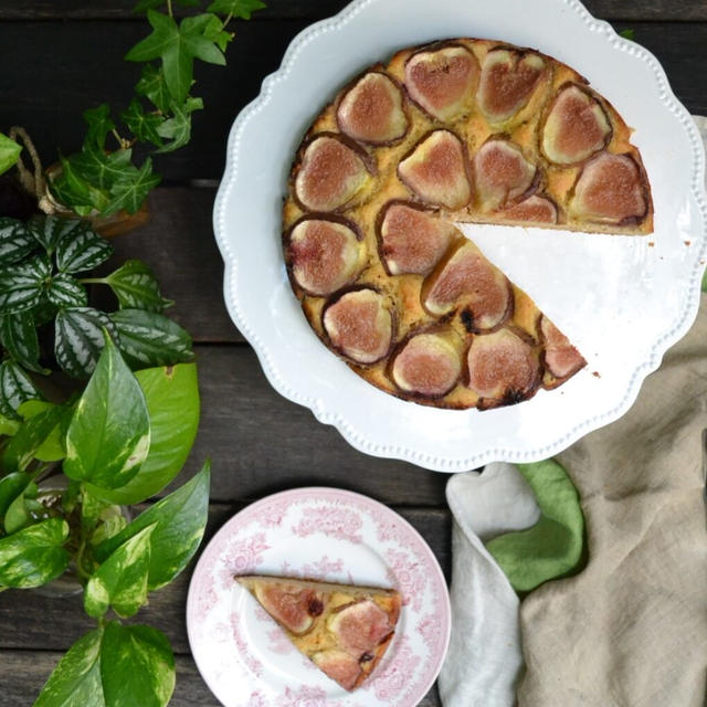 Fig Almond Cake 無花果のアーモンドケーキ