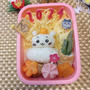 リベンジ！ちいかわ鏡餅おにぎり弁当〖 キャラ弁〗  #平日お昼ご飯はお弁当or外食