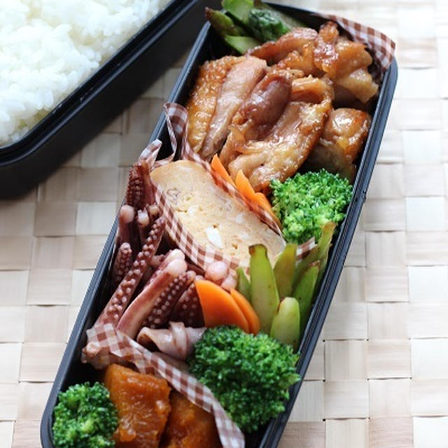 中３息子へ　試合頑張れがっつり弁当