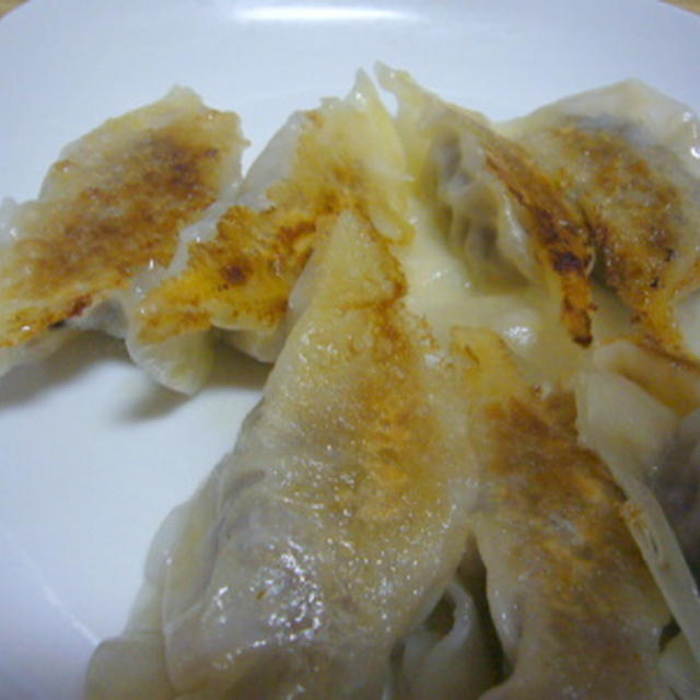 合びき肉とレンコンの餃子