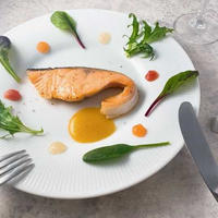 ＊ビネ果でサーモンソテーをちょっとお洒落に 〜ペースト調味料でおいしさ広がる簡単レシピ〜 ＊
