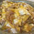 香味炒め卵とじ牛丼