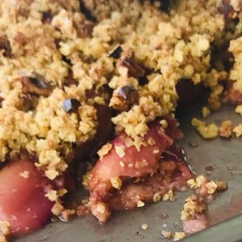 Crumble de brugnons 