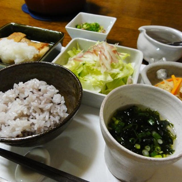 鶏肉のみぞれかけ・・お夕飯♪