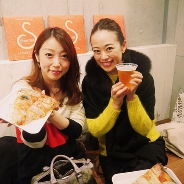 厚さ2cmのふわモチピッツァ♪SPONTINI(スポンティーニ)レセプション