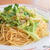 春キャベツと しらすのバターポン酢パスタ