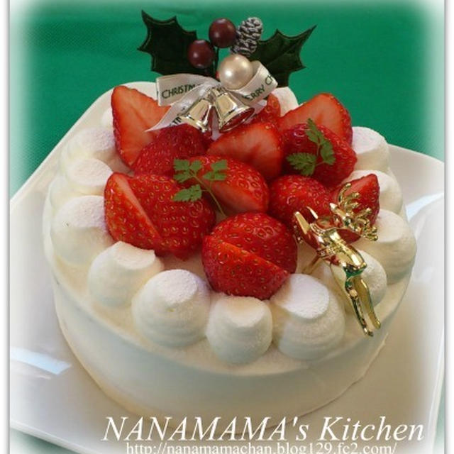 クリスマスショートケーキ☆