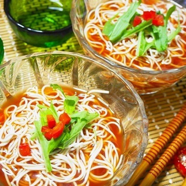 「とうふそうめん」低カロリーで美味しい♪