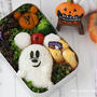 おばけミッキーのハロウィン弁当＊中学生弁当