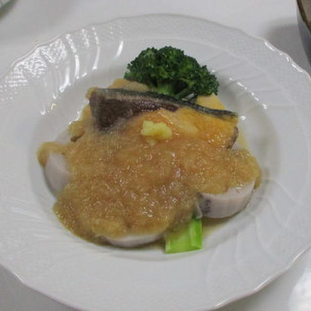 鰤のソテー★レンコン添え★★★