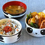 Hinomaru Bento (in Kawaii Panda Bento Lunch Box) - Video Recipe