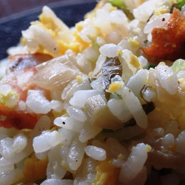 野沢菜炒飯　地元ならではの古漬け野沢菜で：炒飯のラインナップ：書籍の「はじめに」を書くことで