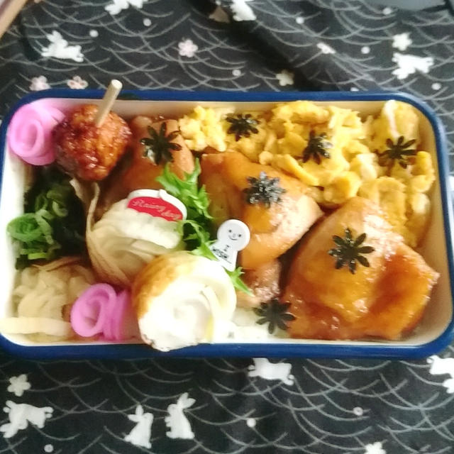 照り焼きチキンで親子丼～9月22日