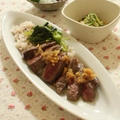 ステーキ丼の晩ごはんと今日のお弁当 by 薬膳料理研究家*フードコーディネーター 神田 美紀さん