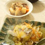 鯛のちり蒸し野菜あんかけ＆肉じゃが